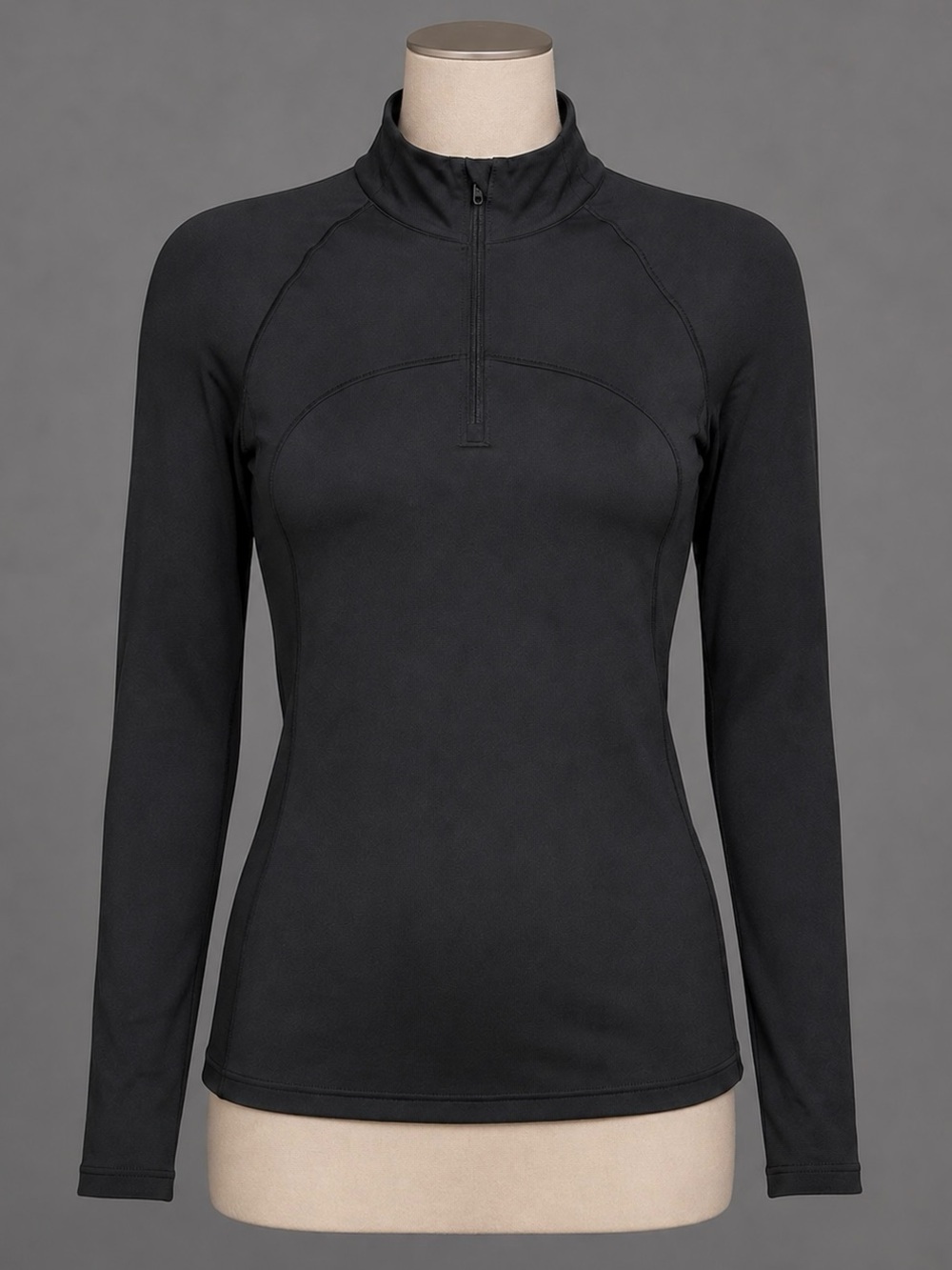 GAP BODY Gray Thumb Holes Long Sleeve Top